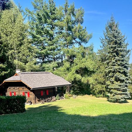 Cozy Log Cabin Near Faaker See Ledenitzen Exterior foto